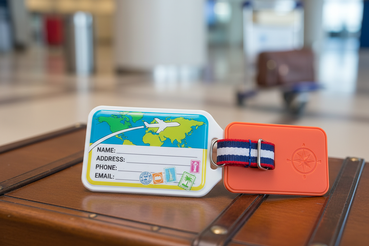 Image pour des étiquettes de valises voyages